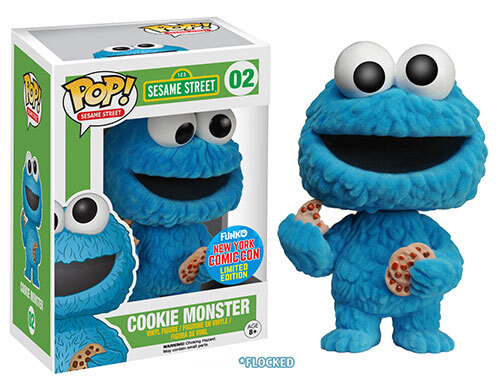 ★Cookie様 Funko POP! Sesame Street Cookie Monster (Flocked) Exclusive