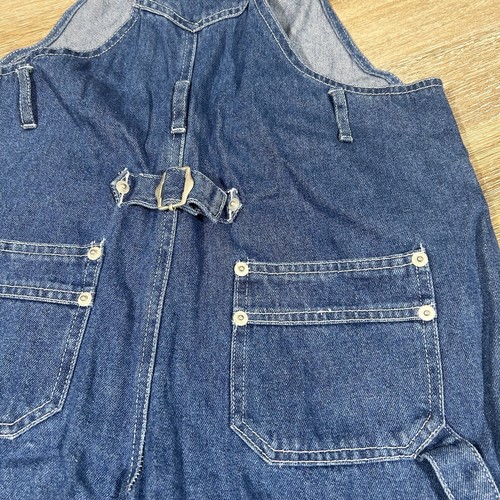 New Vintage Nickelodeon The Rugrats Jean Overalls Bibs Retro 90s Kids Size 12 - Picture 15 of 18