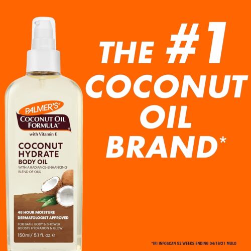PALMER'S Coconut Oil Formula Body Oil, 150ml-Au - Picture 4 of 10