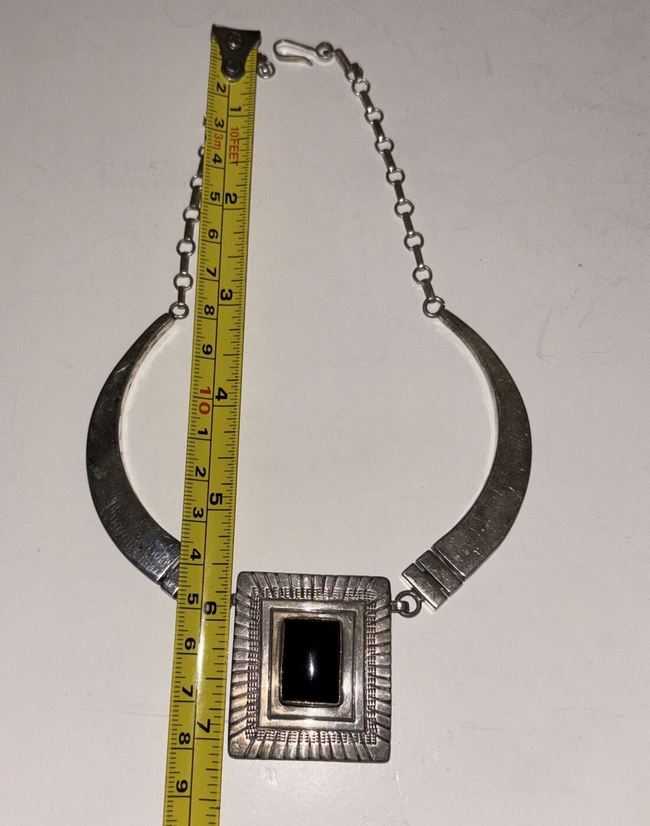 Rare Beautiful Vintage Navajo Signed JT Jack Tom Sterling Silver