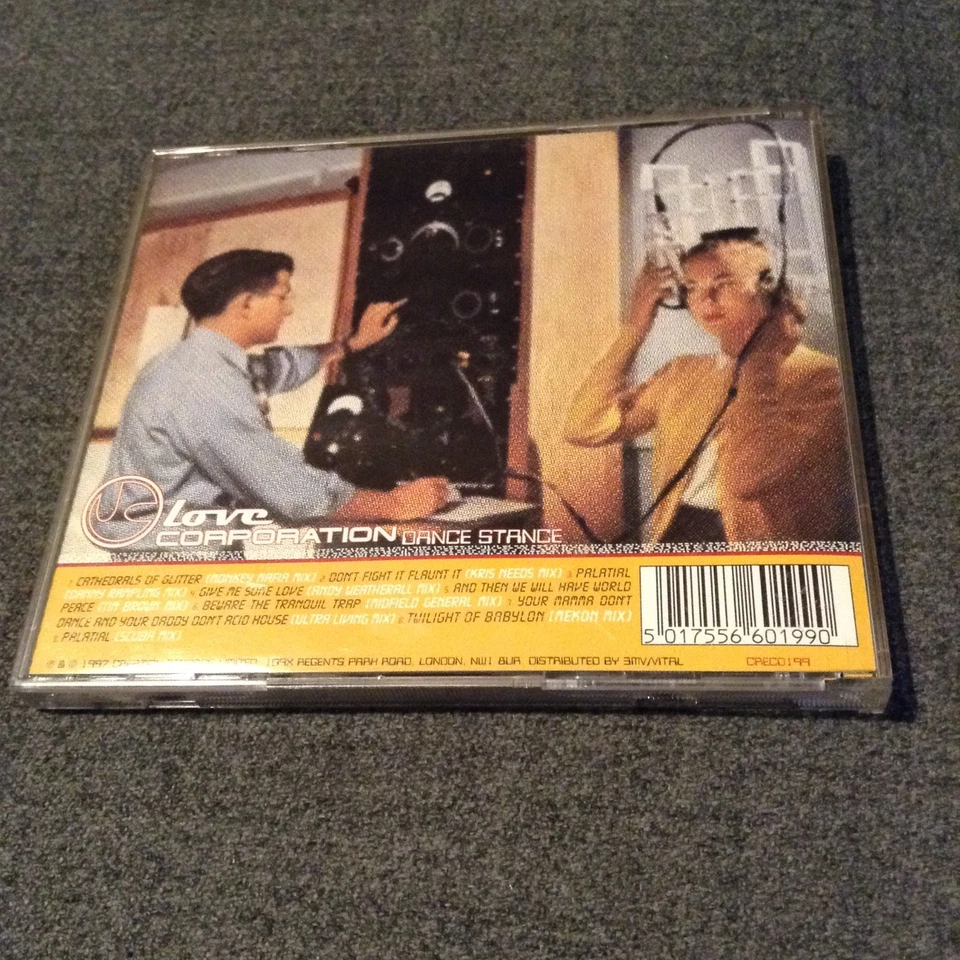 Love Corporation - Dance Stance CD (Electronic/Ambient/IDM/House) 1997 CREATION - Image 2 of 3