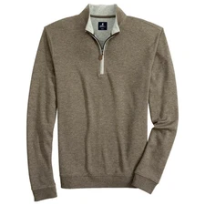 Johnnie-O johnnie-O Mens Sully 1/4 Zip Pullover, Maple (US, Alpha, Medium,
