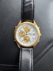 Vintage Seiko 7T32-7C69 Gold Tone Quartz Analog Men's Chronograph Watch RARE!!!