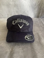 Callaway Navy Camo Flexfit Golf Snapback Adjustable Hat