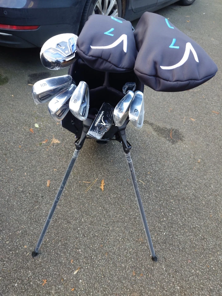 Prosimmon Golf V7 Mens Golf Clubs Set + Bag, RH R Flex -1" - Image 2 of 4