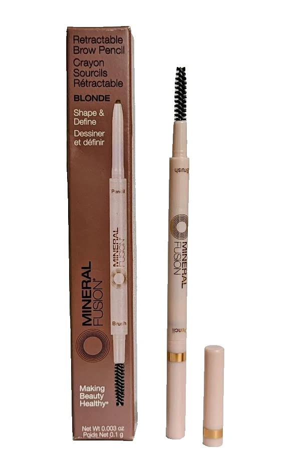 2 Минеральный сплав выдвижной карандаш для бровей карандаш - блондинка - быстрая бесплатная доставка! TW0 - Изображение 2 из 4