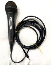 Vintage Sony F-V320 Dynamic Cable Microphone Karaoke Speaking w/ Cord