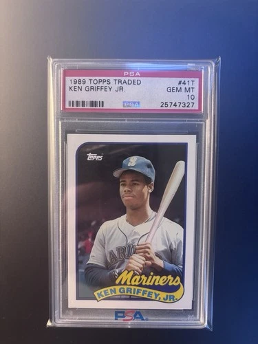 1989 Topps Traded - Ken Griffey Jr #41T PSA 10