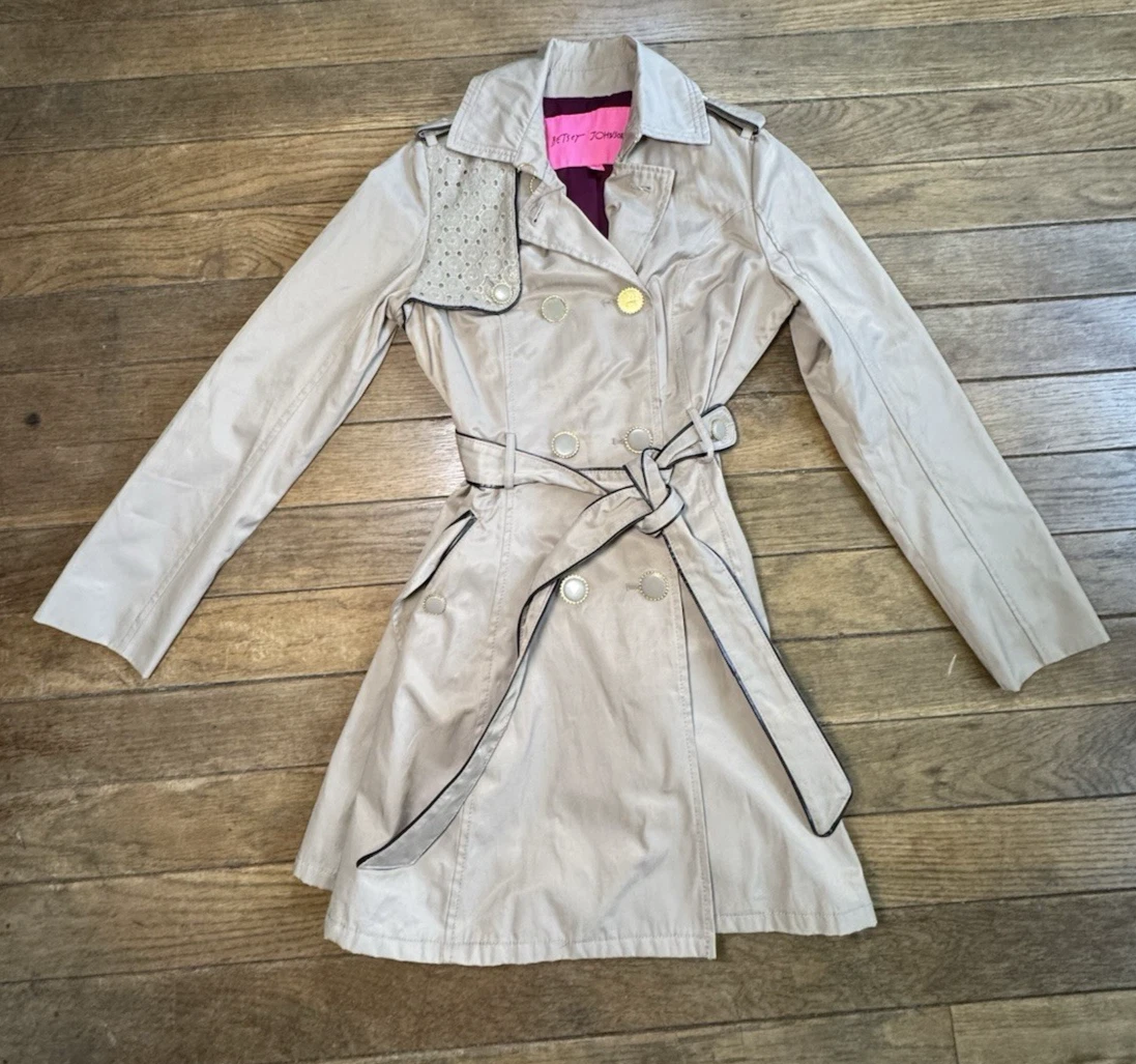 Betsey Johnson Trench Coats for Women for sale - eBay