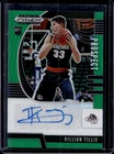 2020-21 Prizm Draft Picks Killian Tillie Prospect Auto Autograph RC Green #PA-KT