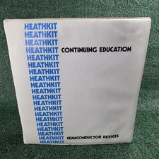 Vintage HEATHKIT Continuing Education SEMICONDUCTOR DEVICES Book Binder
