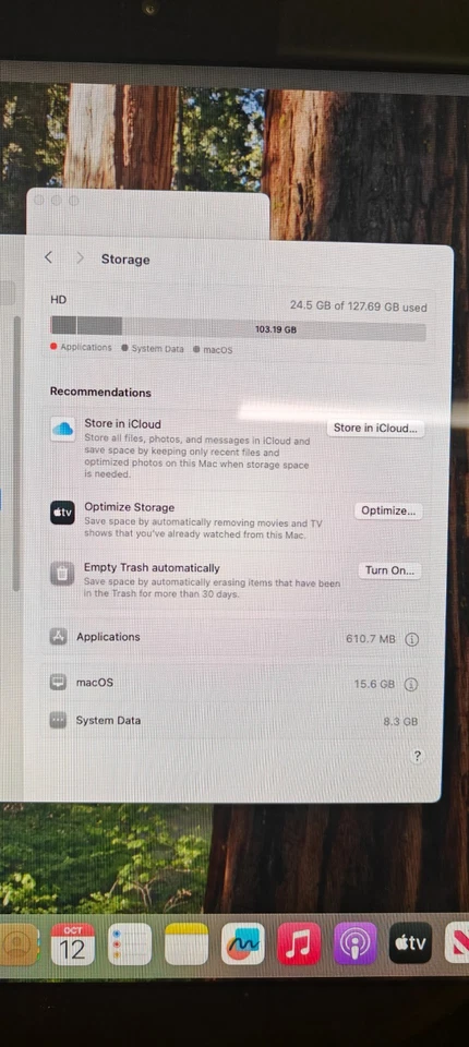 Apple iMAC Late 2013 A1418 21.5" i5-4570R 2.7GHz 8GB 128GB SSD Sequoia 15.7.1 - Image 4 of 4