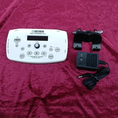 Boss Vo Effector VE-5 White Vocal Effector Works well Used