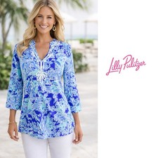 NEW Lilly Pulitzer Women’s Kaia Tunic Kaola Bear print Size XXS
