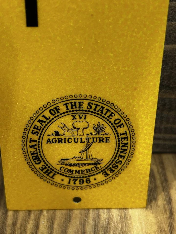 Tennessee Safety Zone Metal Hunting Signs Lot of 3 - TN Parks, Forestry SIGNS - Image 4 of 4