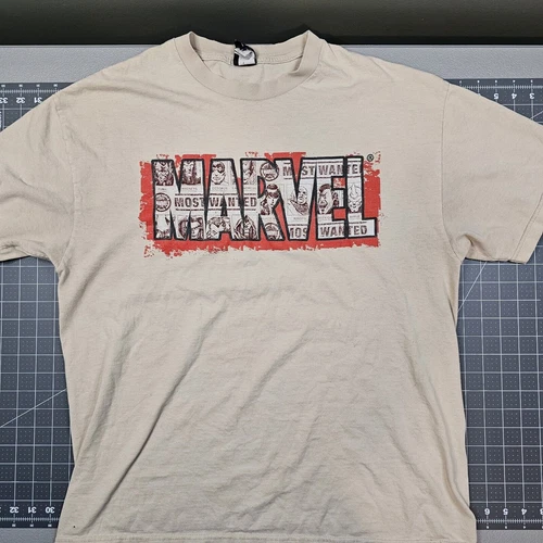 Vintage Marvel Tshirt Mens XL Mad Engine y2k Mcu Xmen Avengers Spiderman