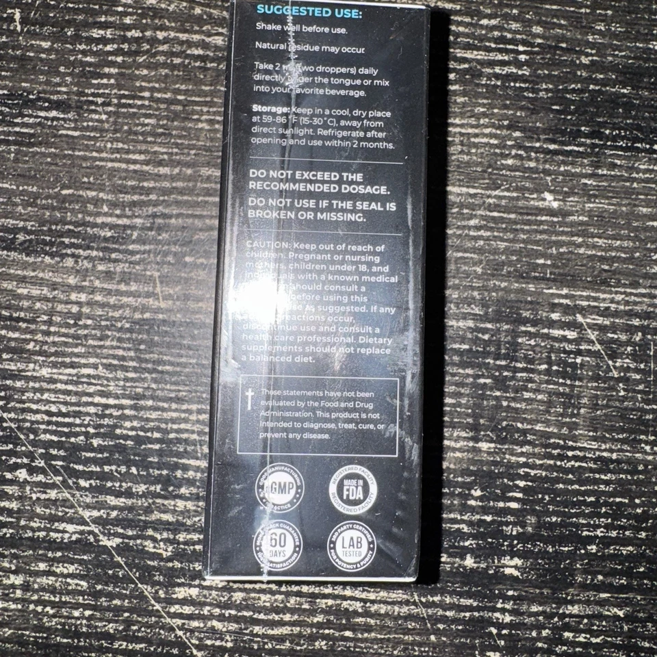 Suplemento Líquido Triple Magnesio - Glicinato de Magnesio, Taurato y L-Treonato Foto 3 de 4