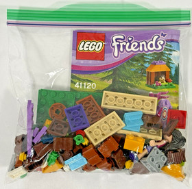 LEGO Friends 41120 Adventure Camp Archery Set Complete w/ Manual & Figs