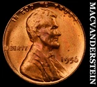 1956 Lincoln Wheat Cent- Choice Gem Brilliant Uncirculated No Reserve #i9335