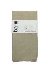 Bar III BROWN Men S Beach Solid Pocket Square O/S