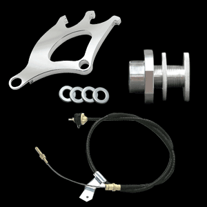 Fits 1996-2004 Mustang Quadrant Clutch Cable and Firewall Adjuster Kit  - Picture 1 of 1
