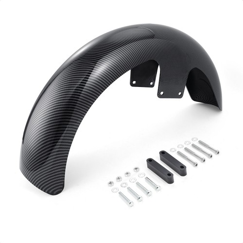21" Wheel Wrap Front Fender For Harley Touring Street Road Glided Custom Baggers - Picture 2 of 13