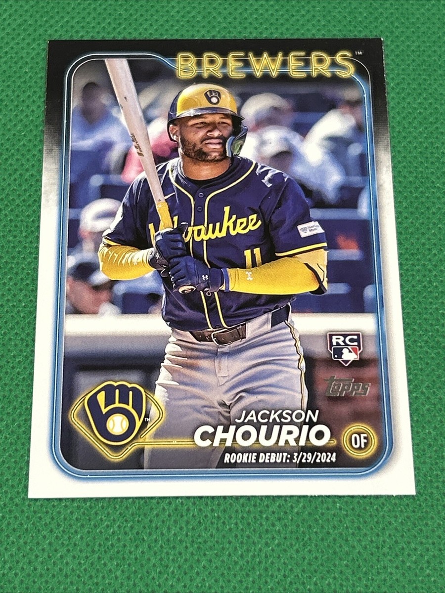 topps2023 フリオ・ロドリゲス　5シリ　ジャパンエディション Jackson Chourio Rookie Debut 2024 Topps Update Series Rc