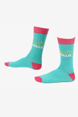 Bedruckte Socken Premium Baumwolle Sissy That Walk Print Funky Design mit M Unisex Socken