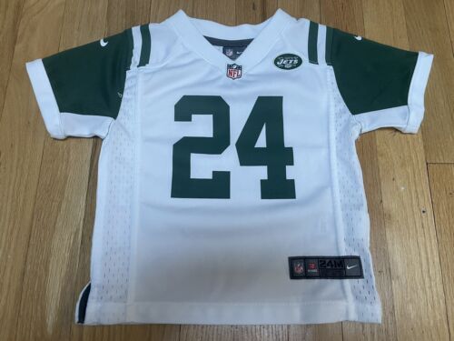Nike Darrelle Revis #24 New York Jets NFL Football Jersey Toddler Size 24M Baby - Picture 1 of 7