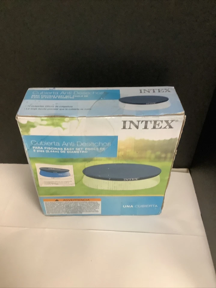 Intex 7 Foot Above Ground Pool Round Cover - Image 3 of 3