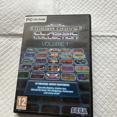 Sega Mega Drive Classic Collection Volume 1 PC DVD Computer Videospiel UK