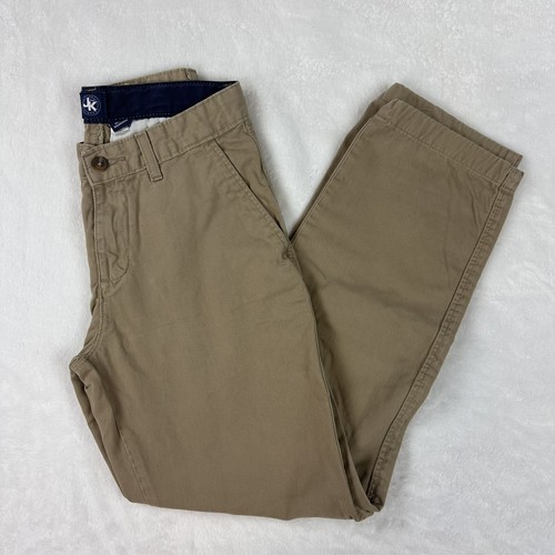 JK Boys Authentic J Khaki Pants 14R Uniform Pant Pockets EUC