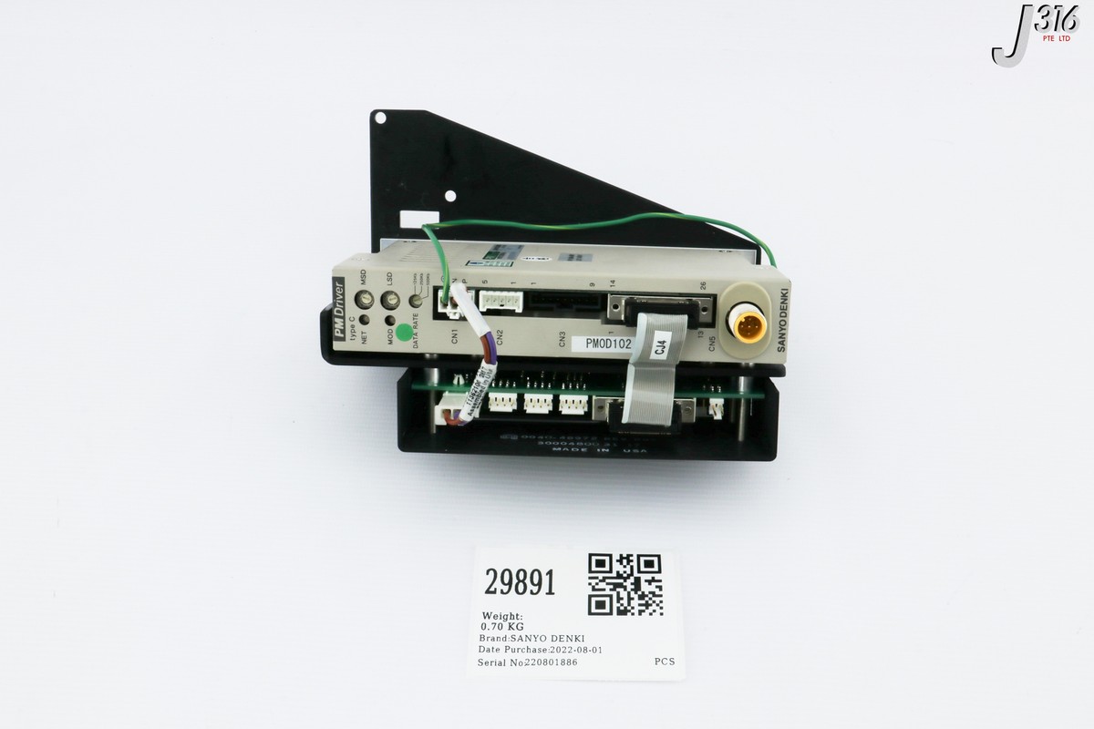 29891 SANYO DENKI PM DRIVER, TYPE C, 1080-00417 W/ PCB 0100-00537