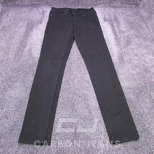 WOMENS LEVI DEMI CURVE SKINNY STRETCH JEANS SIZE 7 31"L / REF (02872)