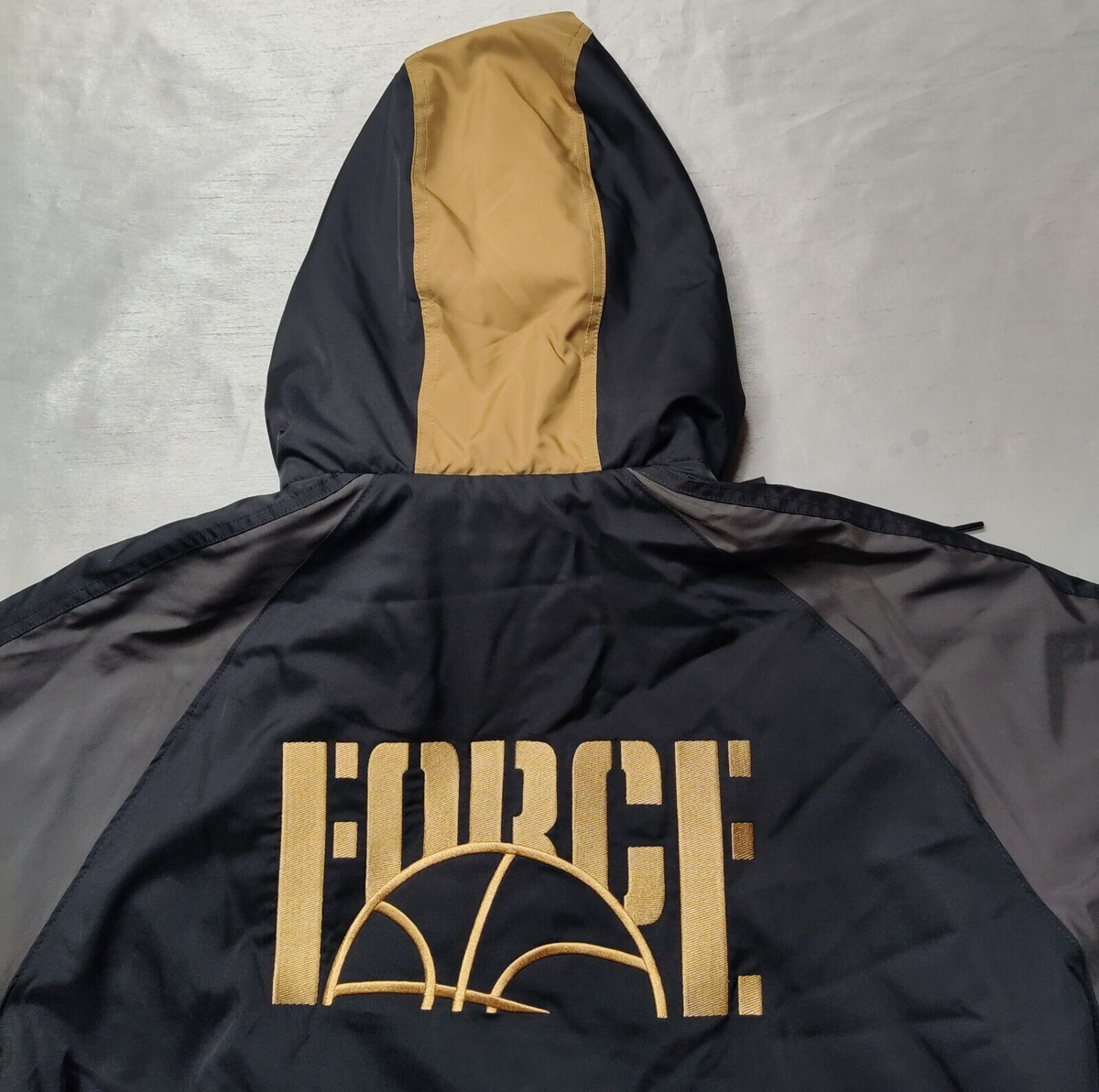 NIKE FORCE Men Large Black Ash Driftwood DNA Basketball NIKE FORCE Men Large Black Ash Driftwood DNA Basketball