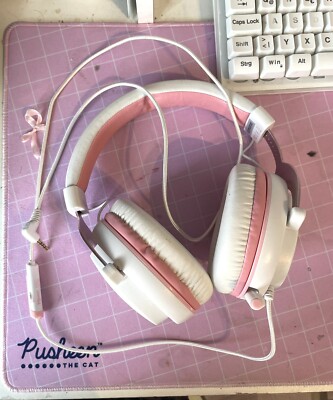Sades Gaming headset pink 