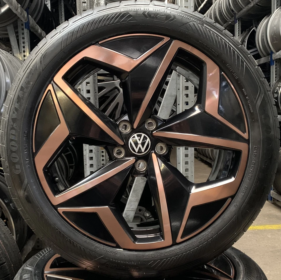 4 Orig VW Sommerräder Andoya 215/50 R19 ID.3 E11 10A601025J 844 - Bild 2 von 3