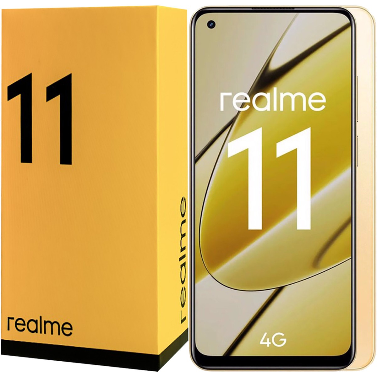 スマートフォン本体 REALME 11 5G 8/256Gb Glory Gold realme 11 5G (Glory Gold, 8GB RAM, 256GB Storage) | Dynamic