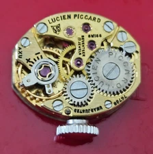 VINTAGE~LUCIEN PICCARD~17J SWISS WATCH MOVEMENT