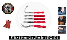 Steck-21470 5-piece Clip Lifter Set With 5mm 7mm 13mm Offset Spreads