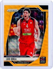 2024-25 Panini Prizm Euroleague LUIS SCOLA Baskonia Orange Wave Prizms 17/60