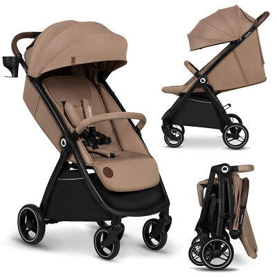 Kinder-Buggy Lionelo Ingrid bis 22 kg von 6 Monaten bis 4 Jahren 360° Räder