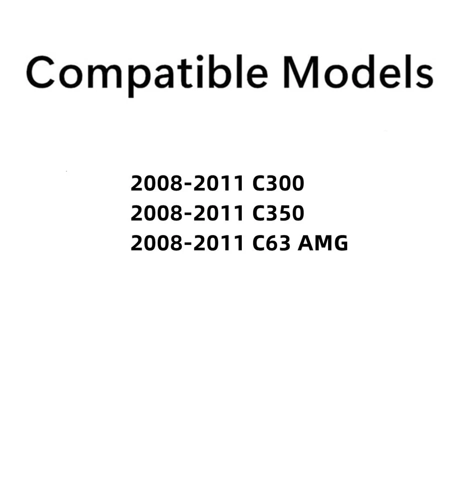 Fits 2008-2011 Mercedes Benz C300 C350 C63AMG Rear Window Back Glass Heated - Изображение 3 из 4