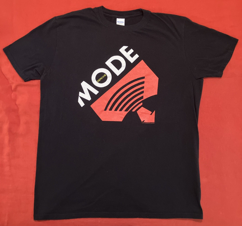 Depeche Mode Behind The Wheel 2018 Spirit Tour Shirt - Size Large