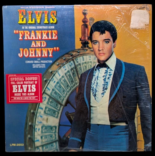 Elvis Presley – Frankie And Johnny LPM-3553, 1st Rockaway Press, Photo, US, 1966