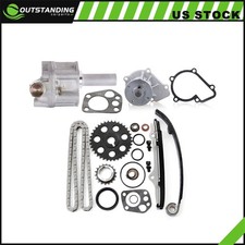 ✅For Nissan Stanza For 240SX 2.4L SOHC Timing Chain Water Oil Pump Kit 89-97