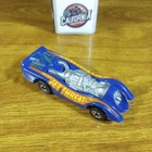Vintage Hot Wheels Jet Threat II 2 Blue BW Blackwall Hong Kong HK 1978