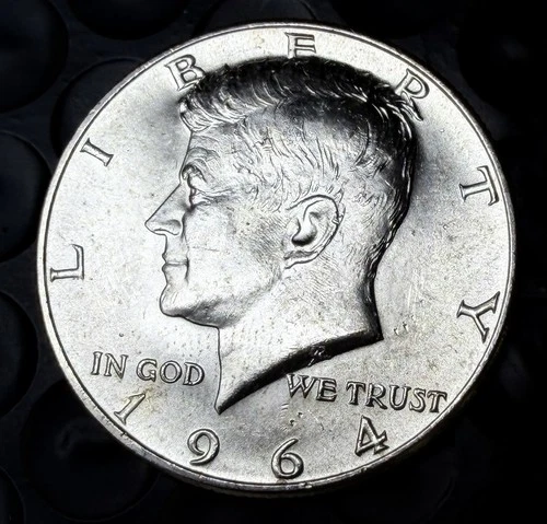 1964-D Kennedy Half Dollar "Straight G" Uncirculated #4