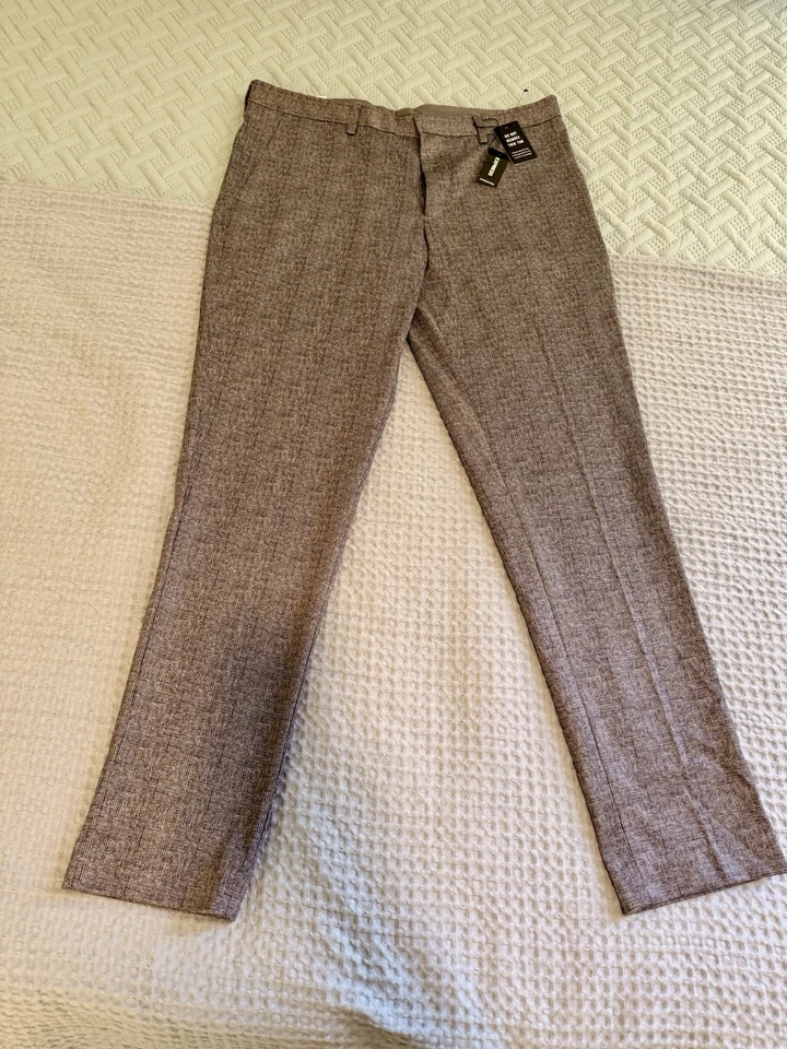 PANTALONES EXPRESS EXTRA SLIM ELÁSTICOS + LAVABLES A MÁQUINA TALLA 33 x 32 Nuevos. Foto 3 de 4