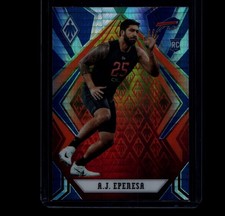 2020 Panini Phoenix - Rookies A.J. Epenesa #166 Fire Burst (RC)